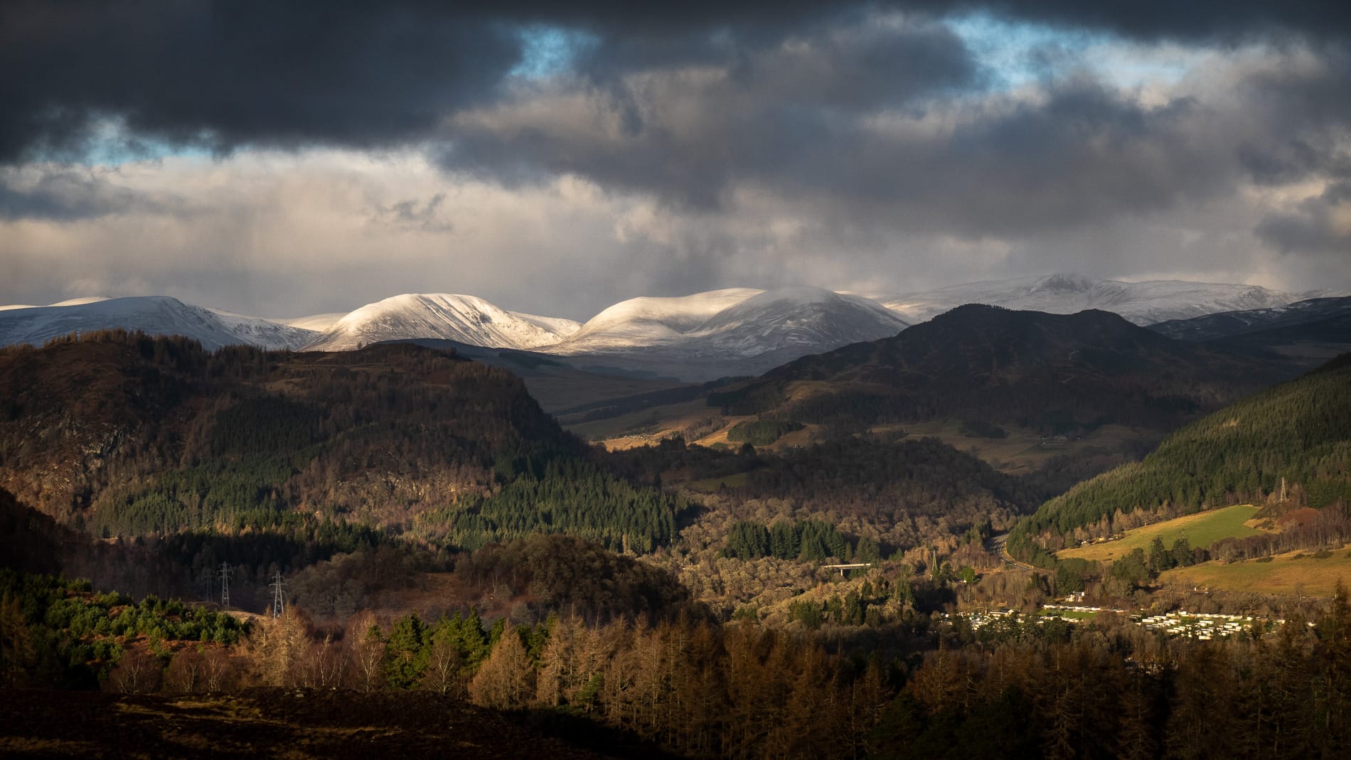 Pass of Killiekrankie and Beinn a'Ghlo